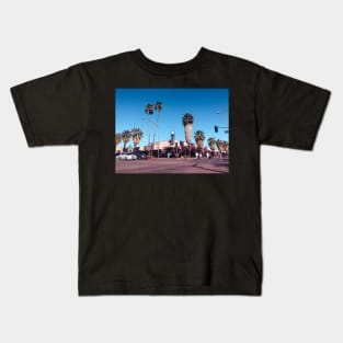 Downtown Palm Springs Street Crossing Kids T-Shirt